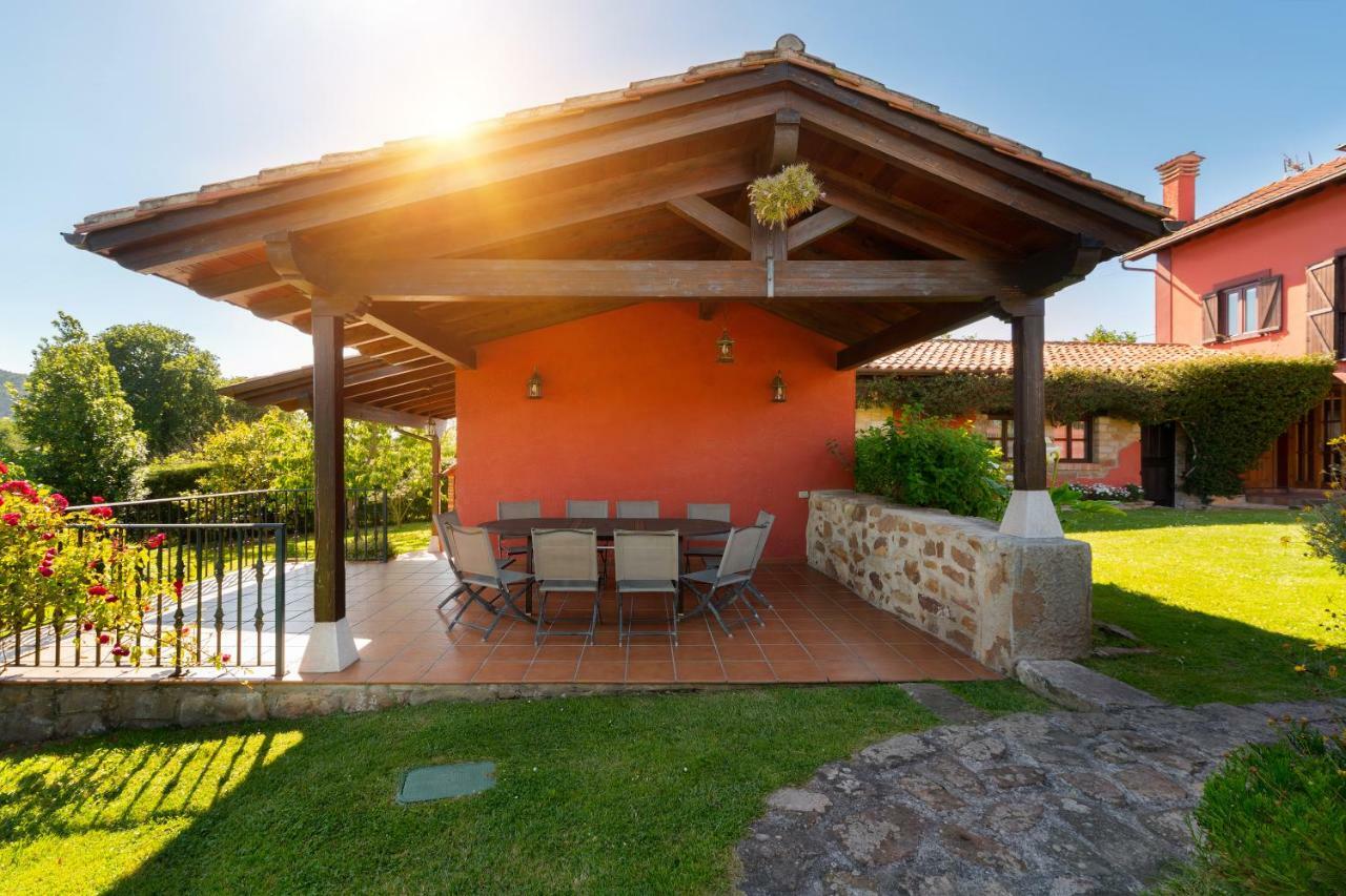 Hostal Casa de Aldea con Piscina Calefactada Villaviciosa  Exterior foto